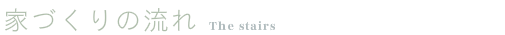 家づくりの流れ