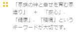 家族の絆と幸せを育む家づくり安心と健康と環境について